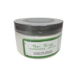 Tea tree natural preservatives body lotion 4 oz