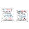 To My Girlfriend Pillow From Boyfriend To My Girlfriend I