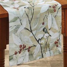 Park Designs Winter Garden Table Runner 13" X 36"