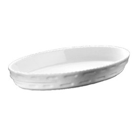 Royal Stacking 小判 AU gratin dish 24 cm White No. 240