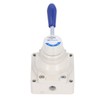 Air Hand Valve Rotary Lever 2 Position 4 Way Pneumatic