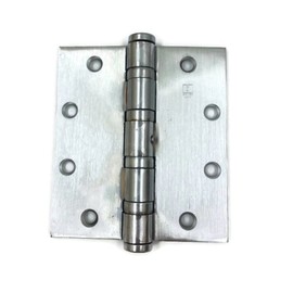 Hager Full Mortise Steel Hinge BB1168 NRP 5.0 x 4.5 US26D/652 (Satin Chrome) - Box of 3 Heavy Weight Ball Bearing hinges