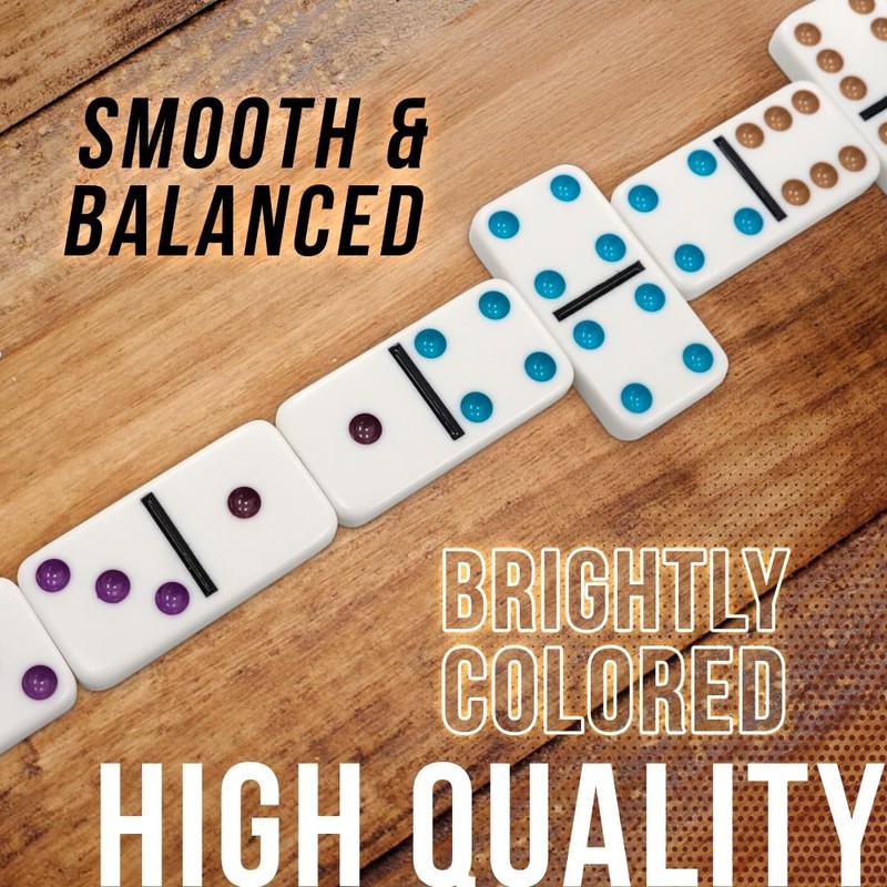 Front Porch Classics | Double 6 Travel Tin Domino Set