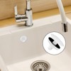 3 Pcs Faucet Hole Cover for Kitchen Sink, White Sink