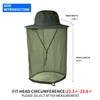 AISIYEDO Fishing Hat Sun Protection Hat Mosquito Head Net for
