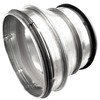 Intelmann Spiral Duct Pipe Reduction Diameter 125 to Diameter 100