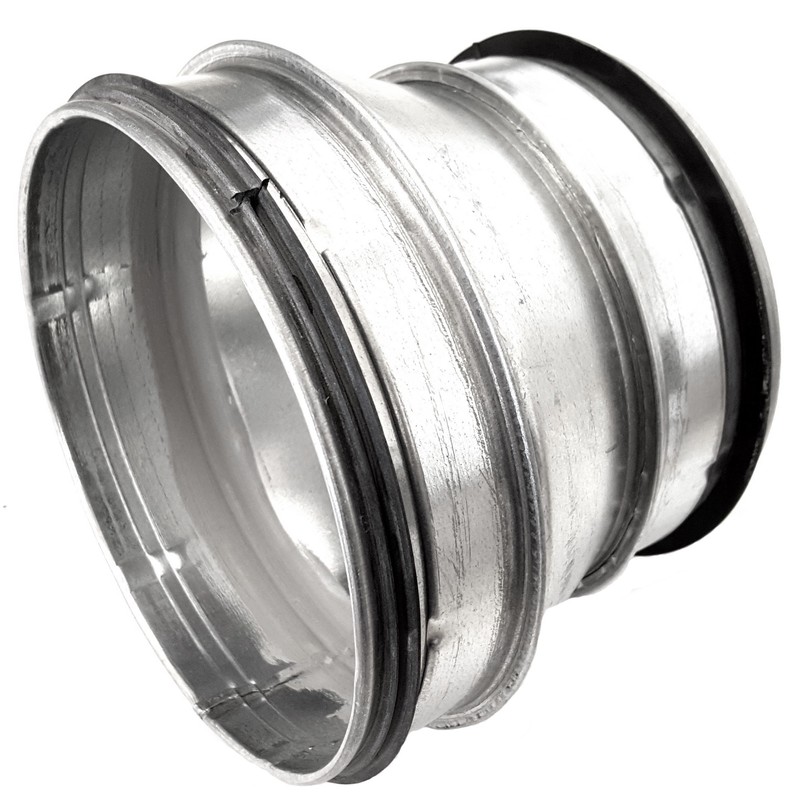 Intelmann Spiral Duct Pipe Reduction Diameter 125 to Diameter 100