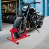 Donext Motorcycle Front Tire Chock, Adjustable Motorcycle Wheel Chock, 1500