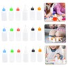 Gadpiparty 18Pcs Applicator Bottles Squeeze Bottles for Craft Glue Ink