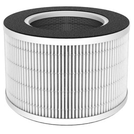KITCHEN MOVE Kalia 1 HEPA Filter for PACIFIC Air Purifier 3 Levels of Filtration Diameter 16 x Height 12 cm White