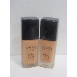 LAURA GELLER FILTER FIRST LUMINOUS FOUNDATION FAWN 1 OZ (2 PC LOT)