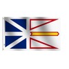 Rhungift Canada Newfoundland and Labrador Flag 2x3Ft Outdoor- Vivid Color