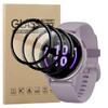 KZIOACSH Screen Protector for Garmin Vivoactive 5, 3 Pack Full Coverage 3D