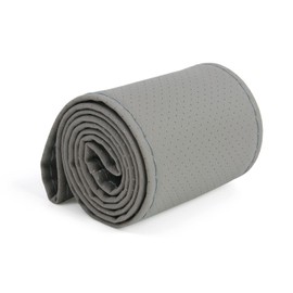 DIY Steering Wheel Covers Steering Wheel Cover Steering Wheel Protector Microfibre Leather with Needle and Thread Non-Slip Grey