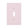 Wmhusu Decorative Light Switch Cover Rose Pink 1 Gang Wall