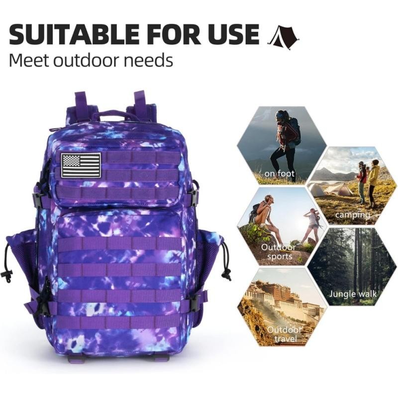 45L Tactical Assault Backpack 3 day assault pack with Waterproof