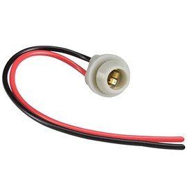 Narva Wedge Base Push Fit Globe Holder, 13 mm Hole Diameter