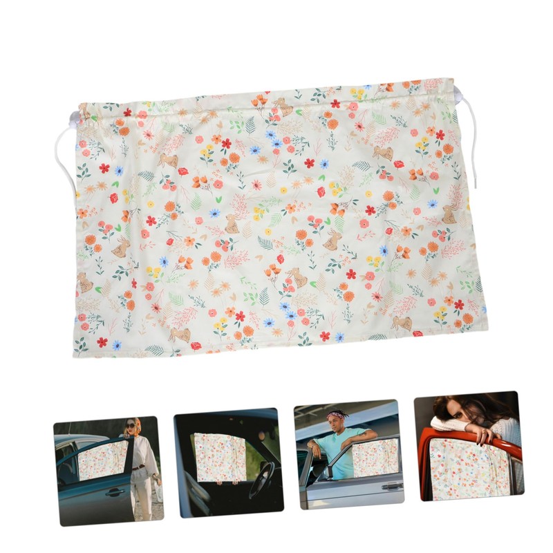 ULTECHNOVO Shade Curtain Car Interior Curtains Auto Window Shades Sun