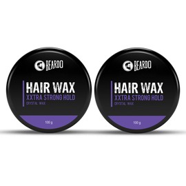 Beardo XXtra Stronghold Crystal Wax for stylish Hair Combo (Set of 2) | Made in India
