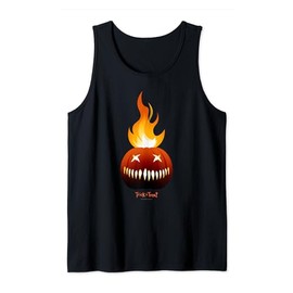 Trick ‘R Treat – Flamey Jack O Lantern Tank Top