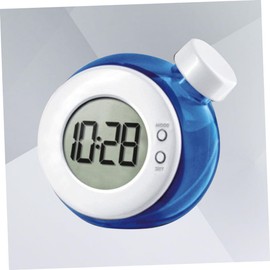 LIFKOME Alarm Clock Digital Non Ticking Clocks Bedroom Digital Clock Digital Water Retro Decor Vintage Nightstand Water Powered Alarm Led Display Clock Baby Decorations Dining Table