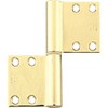 Best 195 a noiceless Flag Hinges, Gold 0150 – 055