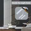 Hohitenz Pack of 10 Heating Pipe Cover White - Pipe