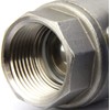 U.S. Solid 1 Inch Motorised Ball Valve, Stainless Steel, 220