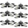 XINGHUANLIT LED Garage Lights 6 Pack - 120W Garage Lights