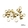 Acoeitl 1/4 Inch Brass Compression Sleeves Ferrules No Burrs Tight