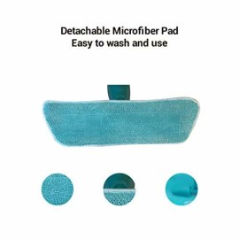 All Clean Microfiber Spray Mop for Floor Cleaning & Hardwood Floors, Marble Floors (BLUE)