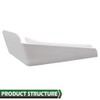 GRAND ORANGE RV Rain Gutter Spouts Long Version Left and