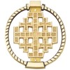 803 Jerusalem Cross Door Knocker in Solid Bronze