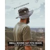 Zylioo Small UPF 50+ Summer Sun Hat,Adjustable Boonie Hats with