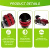 21ST Fender Black Red Seat Screw Bolt Mount Nut for