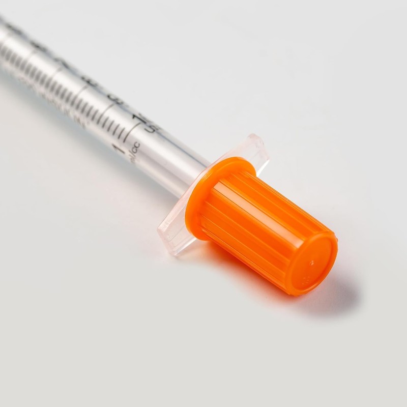 10pcs 1ml/cc Plastic Multi-Purpose Measuring Tools 30G/8mm Plastic Tube, Individually