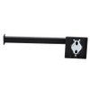Black Wall Mounted Rack Toilet Roll Paper Holder Bathroom Tissue