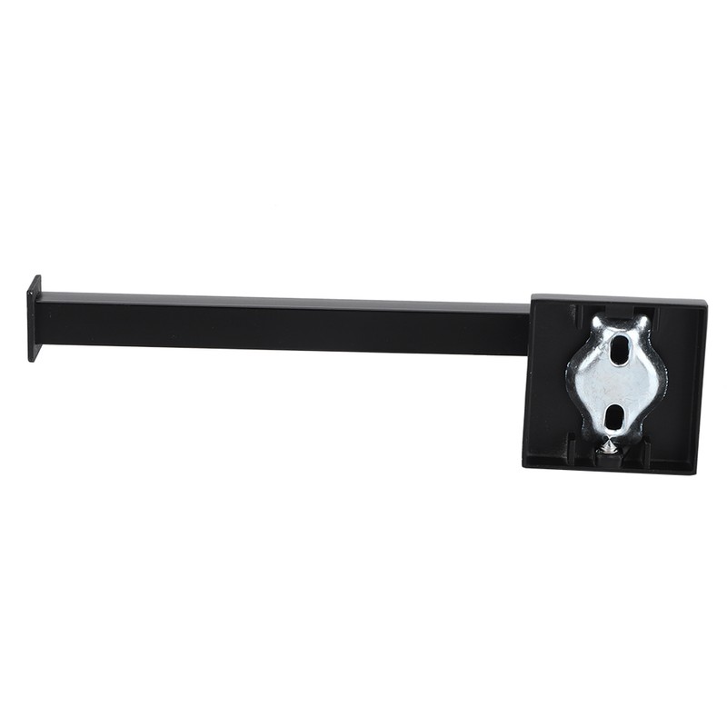 Black Wall Mounted Rack Toilet Roll Paper Holder Bathroom Tissue