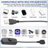 MECCANIXITY USB Extension Cable with ON/Off Button Switch 1m USB
