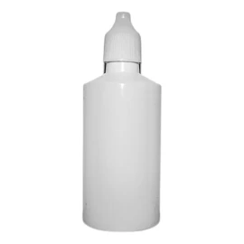 Unbranded 500 Gotero Polietileno Farmacéutico Blanco Tapa Insert 60 Ml