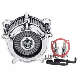 Unbranded For Harley Air Cleaner Intake Filter Road King Street Electra Glide Dyna Softail