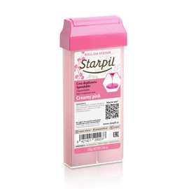 Cera Depilatoria Creamy Pink Starpil Roll-on para Pieles Sensibles | Alta Temperatura | Sin Sensación de Calor | Higiénica y Efectiva | Ideal para Áreas Grandes | Respetuosa con la Piel | Fusión Rápida |Cera Española