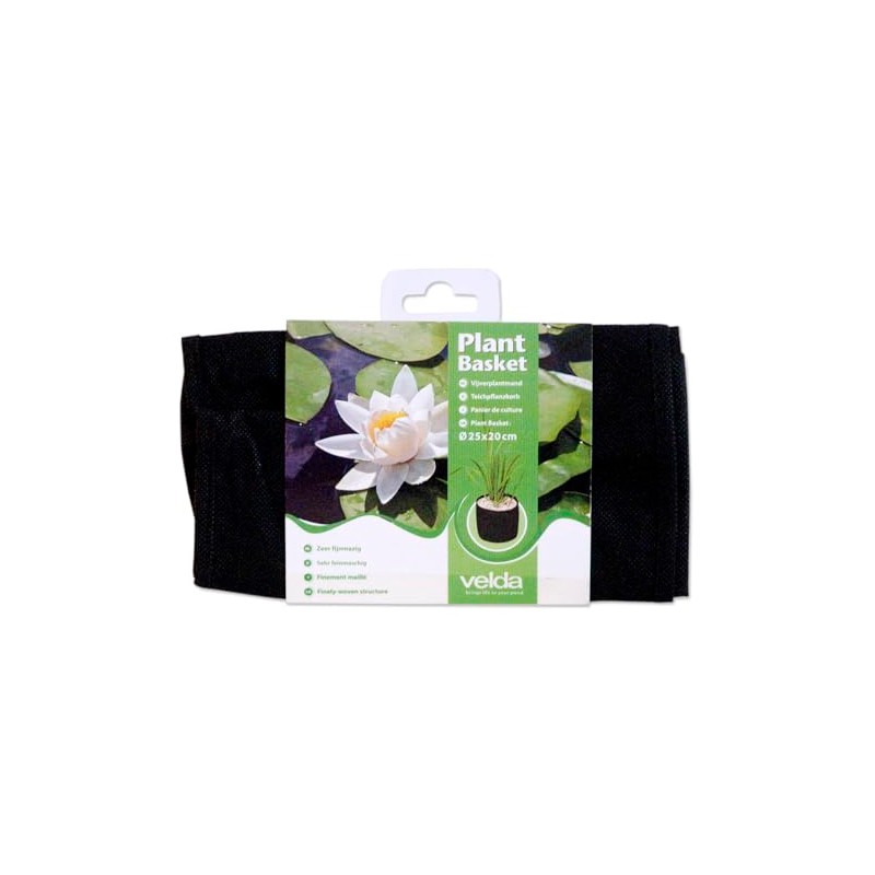 Velda Plant Basket, Black