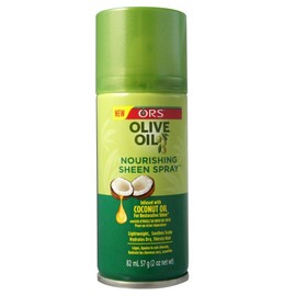 ORS Olive Oil Sheen Nourishing Spray Pack of 2 2 Ounce Moisturizes and Shines