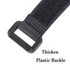 UONIKA 32 pcs 1-inch-wide Hook and Loop Cable Straps, 8"-12"-18"-24"-36"