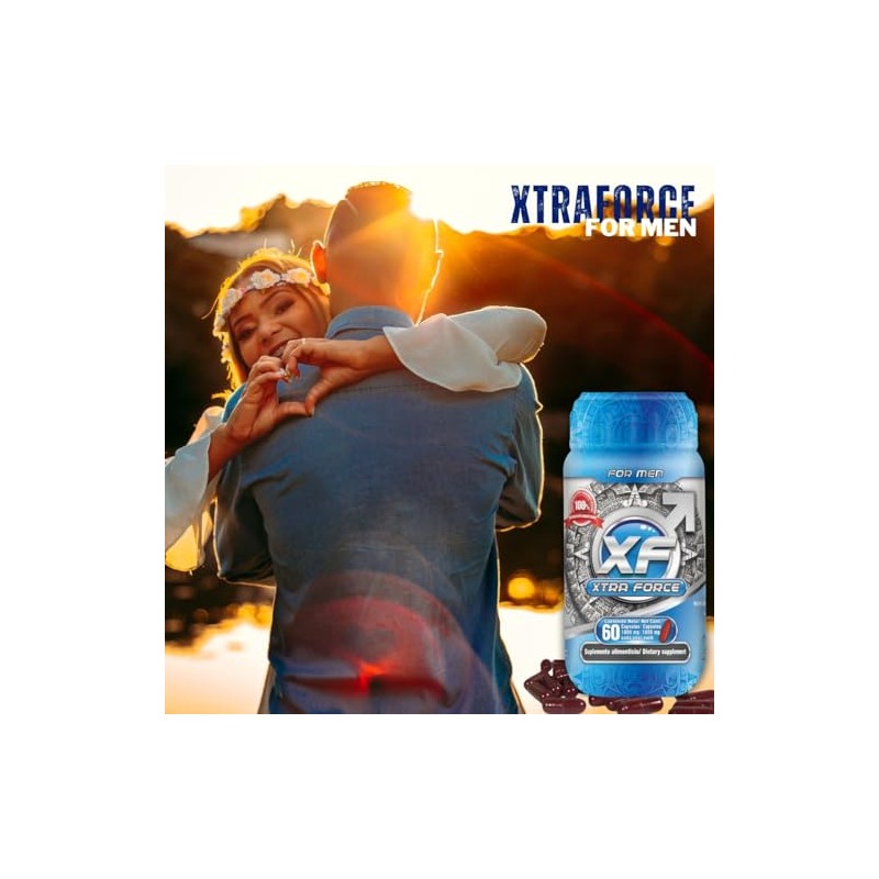 Xtraforce For Men Ingredientes Naturales Multivitaminico Hombre Cápsulas 120 Salud