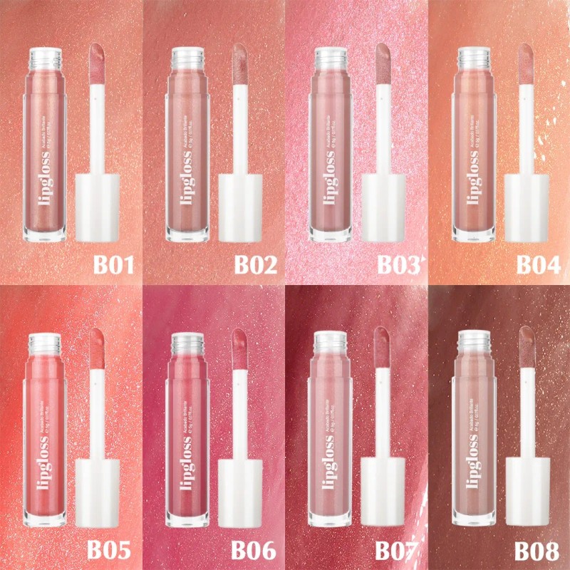 Ayvanna Rêver Lip Gloss Brillante Con Perlas De Diamante