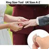 Ring Sizer UK, Ring Sizer Tool A-Z Metal Ring Measurement