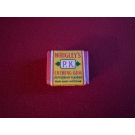 1952, Wrigley's "P.K." PELLET "Un-Opened" Gum Pack (Scarce / Vintage)
