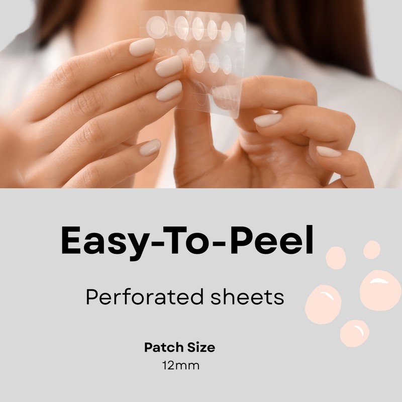 WeOura Pimple Patches- Pack of 48 Translucent Hydrocolloid Spot Patch
